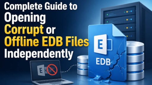 How to Open Corrupt or Offline EDB Files Without Exchange Server