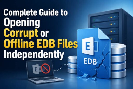How to Open Corrupt or Offline EDB Files Without Exchange Server
